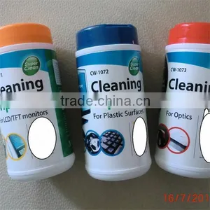 Laptop Cleaning Wipes, Lens Screen Cleaner Wet Cloth, Dry Fast Without Streaks Leaft thumbnail-3