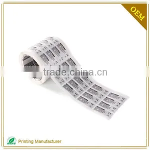 China Supplier Custom Self Adhesive Waterproof Battery Labels Stickers thumbnail-1