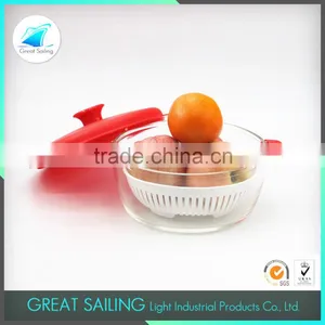 Clear High Borosilicate Glass Steam Pot thumbnail-1