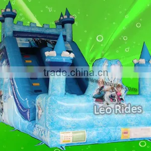 Frozen Inflatable Castle Dry Slide for Rent thumbnail-1