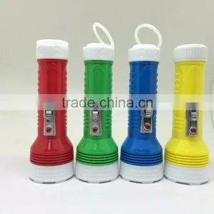 Tiger Head Plastic Led Flashlight Torch World Export-ftp795 thumbnail-1