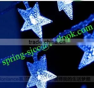 Decoration Transparent Five-pointed Star LED String Lingt for Festival thumbnail-6