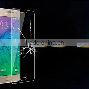 Cell Phone Screen Protector 0.3mm Tempered Glass Resist Blue Light for Samsung Galaxy Alpha G850 Screen Guard thumbnail-1