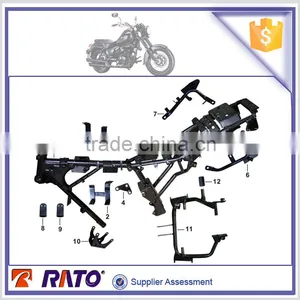 Quality Guarantee Factory Price Motorcycle Frame Assy thumbnail-1