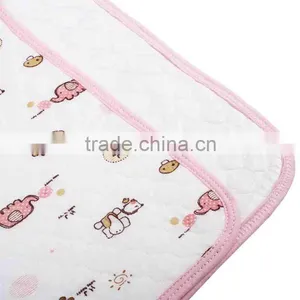 Portable Bamboo Waterproof Infant Contoured Changing Pad thumbnail-2