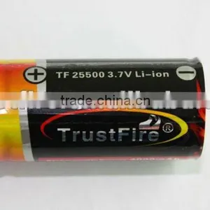 High Capacity! TrustFire 25500 4000mAh 3.6V/3.7v Li-ion Rechargeable Batteries for Flashlight&E-bike&E-car thumbnail-1
