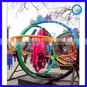 Thrilling New Products! High Quality 2seats Amusement Human Gyroscope Ride for Sale thumbnail-4