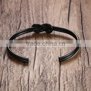 Personality Stainless Steel Jewelry Bowknot Three Colors Bracelet thumbnail-2