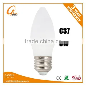 3000K Led Candle Light Bulb C37 E27 3W 220-240V EPR Standard 3 Year Guarantee thumbnail-1