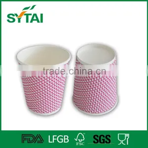 Wholesale Good Heat Insulated s Ripple Wall Disposable Cups thumbnail-4