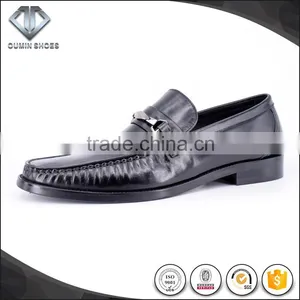 100% HAND MADE Slip on Leather Moccasin Dress Shoes thumbnail-1