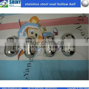 Stainless Steel Oval Hollow Ball thumbnail-1