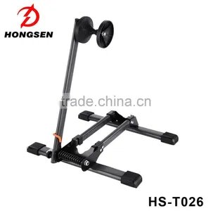 Indoor Mini Bike Foldable Storage Rack Wheel Display Rack thumbnail-5