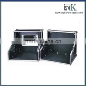 DJ Workstation Case DUAL CD, CONTROL & 19" MIXER, DJ WORK STATION, TOP RACK 3U, MID 7U & BOT. 2U Made in China thumbnail-1