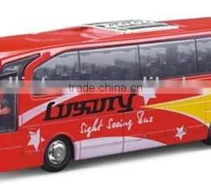 Mini Metal City Bus,Mini Toys Bus,Friction Bus thumbnail-1