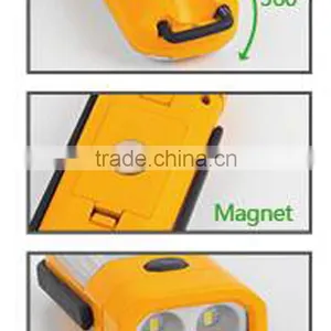Portable Hanging Multi-functional 3W COB Work Light for Home, Emergency, Camping,Power-outage,work Light With Magnets thumbnail-2