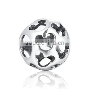 Cute Animal 925 Sterling Silver Bracelet Beads Jewelry Charms thumbnail-1