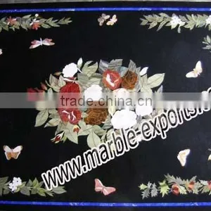 Decorative Marble Tables, Marble Inlay Dining Table Top thumbnail-5