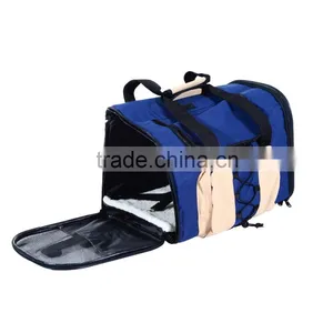 Pawhut Pet Portable Backpack Bag Cute Cat Dog Puppy Carrier -Blue thumbnail-5