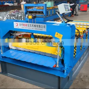 DIXIN 980 Metal Sheet Roll Forming Machine for Wall Panel thumbnail-3
