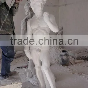 Life Size Marble Statue of David thumbnail-3
