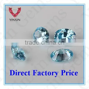 Aquamarine Round Brilliant Cut High Quality 5A Gemstone thumbnail-3