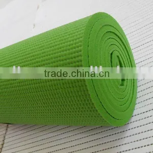 7mm Thick Green PVC Yoga Mat thumbnail-1