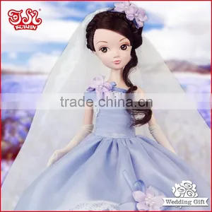 Hot Sell 11'' Fashion Bride Doll Toy Wedding Gift thumbnail-1