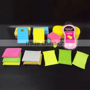 China Manufacturers 2016 New Scouring Pads Magic Kitchen Cleaning Sponge thumbnail-1