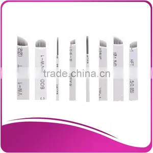 Curve Flat EO Gas Sterilized Tattoo Needles, Cheap Tattoo Needles, CE Qualified Tattoo Permanent Makeup Needles thumbnail-1