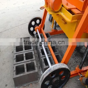 The 121 Canton Fair Shengya QMY4-45 Movable&electric Hollow Block Machines thumbnail-4