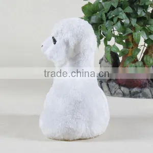 Made in China Plush Animal Cute Life Size Sheep Flame Resistant Used Commercial Christmas Decorations thumbnail-5