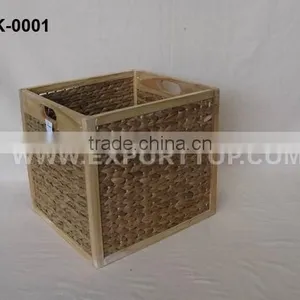 High Quality Water-hyacinth Basket ( Website:July.etop) thumbnail-2