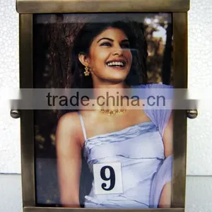 ManufacturerBRASS PICTURE FRAME Antique Style thumbnail-1