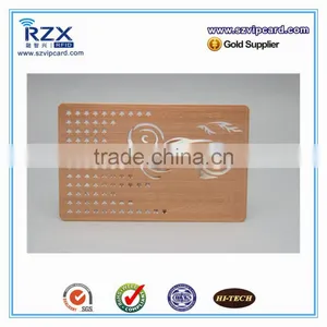 High Quality Copper Metal Card Cutting Metal Business Card With Unique Design thumbnail-2