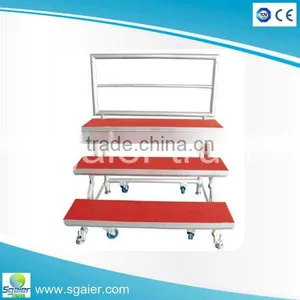 High Quality Folding Choral Risers for Sale, Aluminum Choral Risers , Cheap Price Risers thumbnail-6