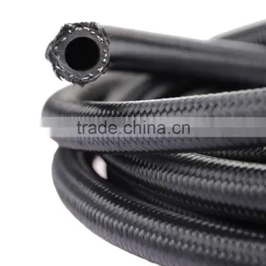 AN -8 AN8 AN08 Stainless Nylon Braided Fuel Line Oil Gas Hose thumbnail-1