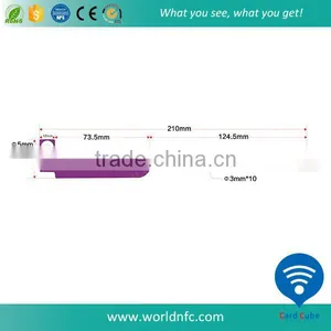 NTAG213 NFC Paper Wristband One Time Use Disposable RFID Wristband thumbnail-5