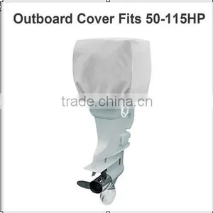 New 300D Waterproof Gray Outboard Boat Motor Engine Hood Cover thumbnail-1