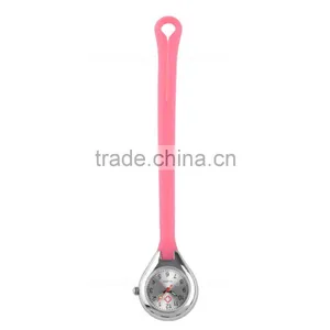 Popular Promotion Gift Brooch Silicone Rubber Nurse Watch thumbnail-2
