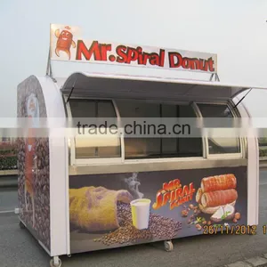 Outdoor Food Cart Street Food Vending Cart thumbnail-1