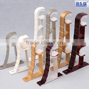 Powder Coated Colored Aluminium Curtain Rod Bracket thumbnail-1