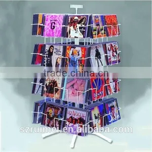 2015 Hot Sell Spinner Tabletop CD Display Rack thumbnail-1