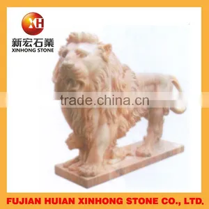 Big Stone Lion Statue in Garden Sculpture for Sale thumbnail-4