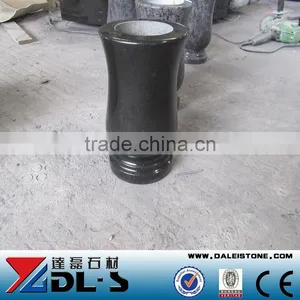 Black Granite Vases for Tombstones thumbnail-1