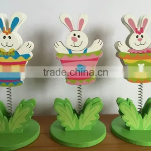 New Easter Gifts Wooden Craft Card Holder,office Decoration Home Decoration thumbnail-2