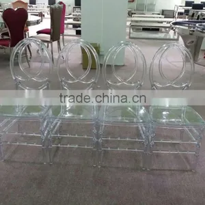 Used Egg Transparent Stackable Chiavari Chair for Sale thumbnail-1