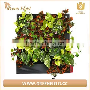 2017 Green Field Black Felt Vertical Planter Garden Living Wall Decor Flowers Grow Bag for Herbs Strawberries thumbnail-5