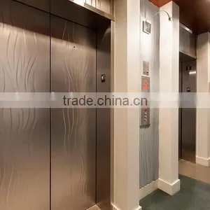 Professional Decorative Stainless Steel Folding Elevator Door Fabrication thumbnail-1