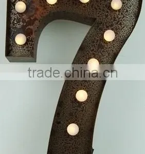 Waterproof Metal Shaped Lamps Decorative Advertising Backdrop Lamp thumbnail-2